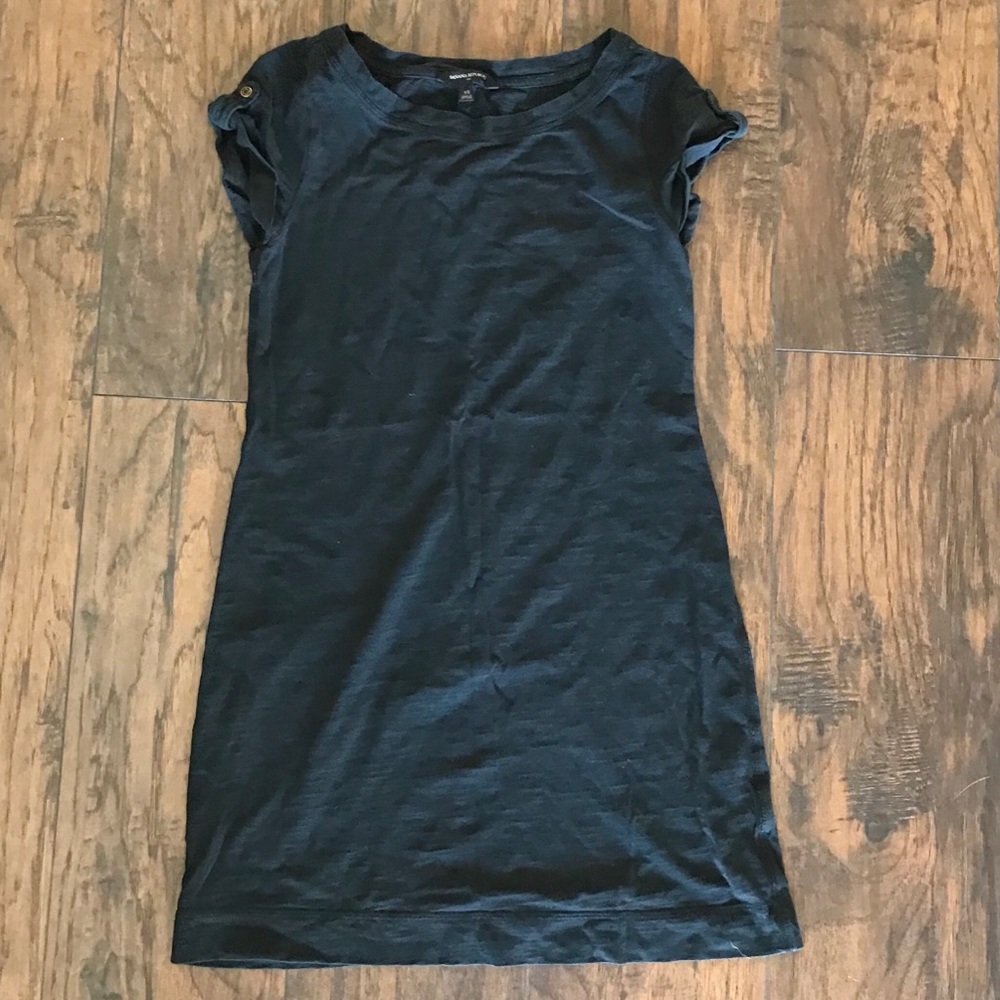 Black t-shirt dress